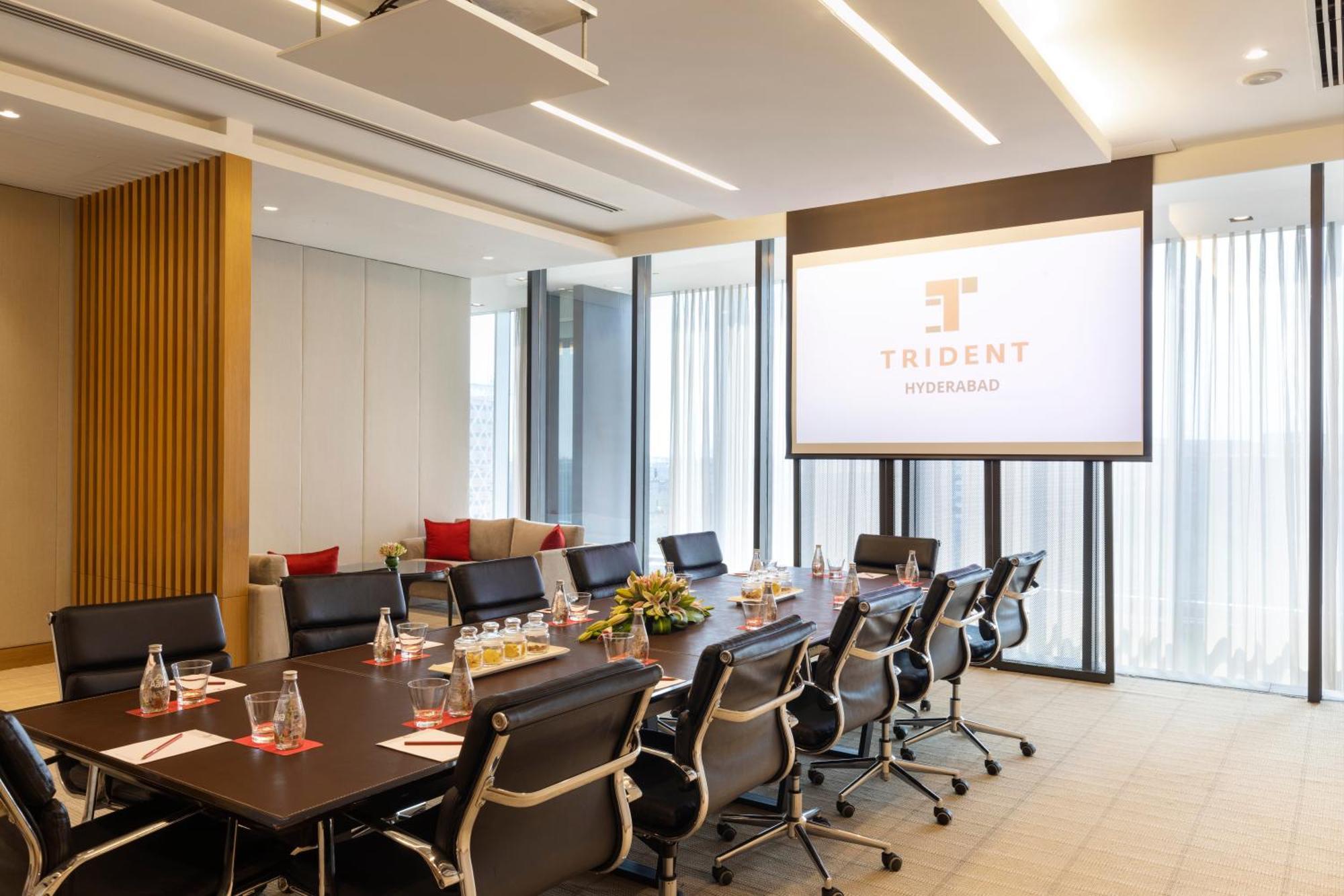 Trident Hyderabad Otel Dış mekan fotoğraf Meeting room