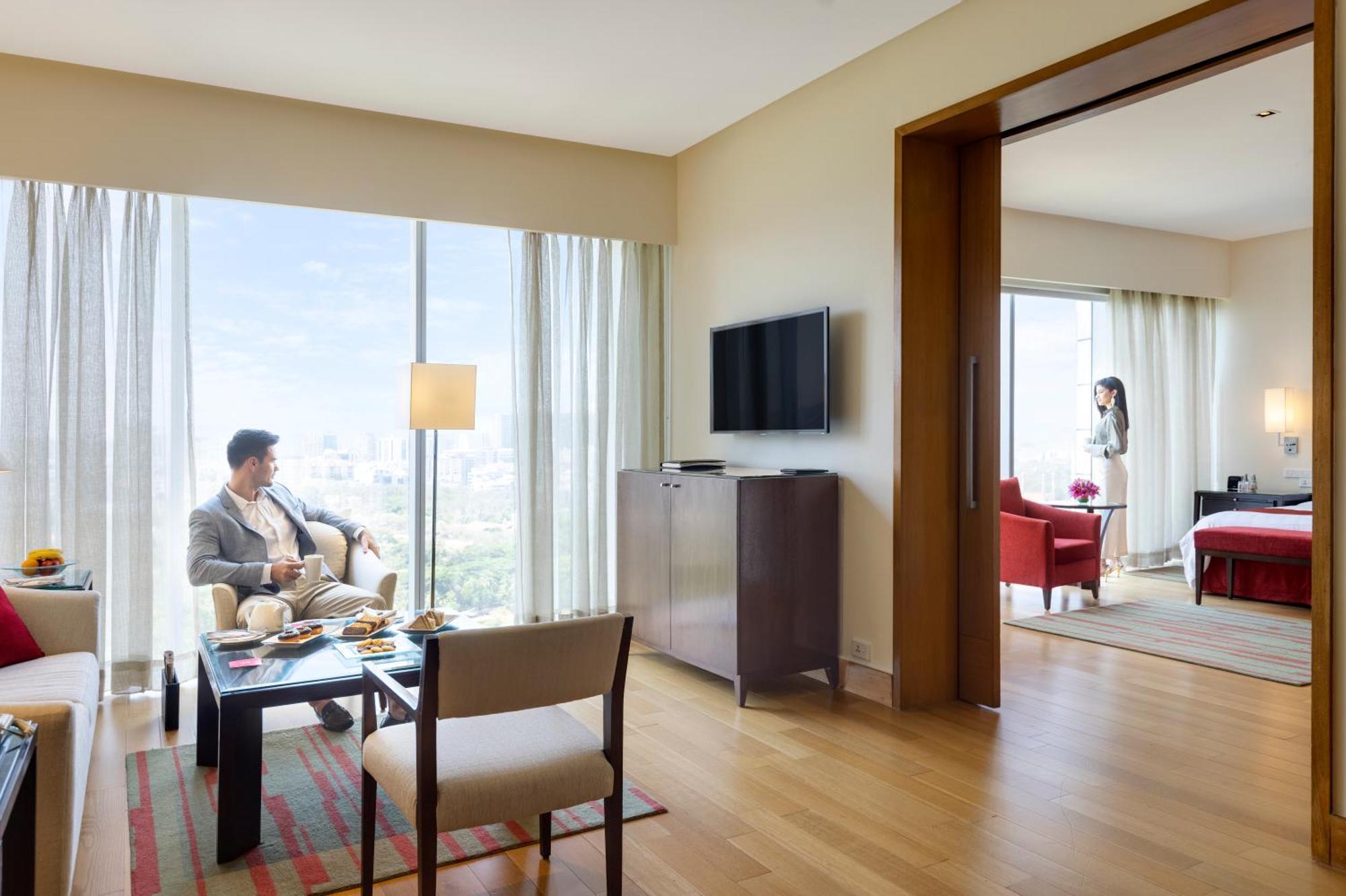 Trident Hyderabad Otel Dış mekan fotoğraf Suite